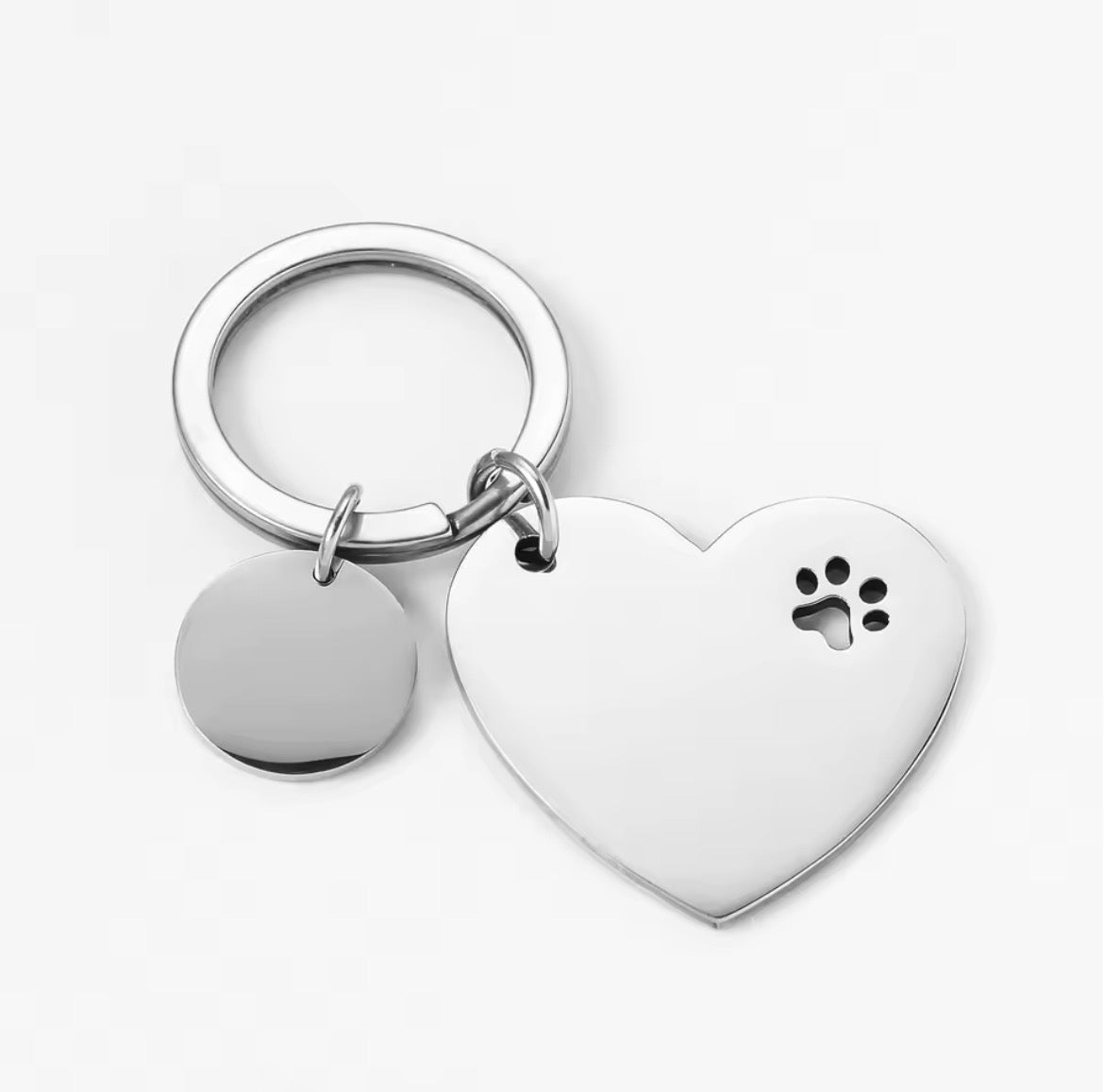 Llavero Corazón Personalizado Perruno
